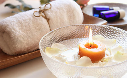 アロマで至福のひと時を